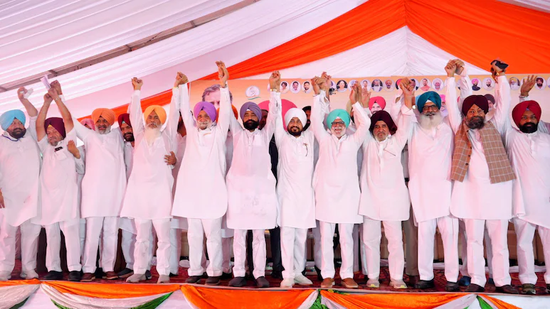 Congress Targets AAP At Amritsar's Baba Bakala Event Skipped By Key Leaders