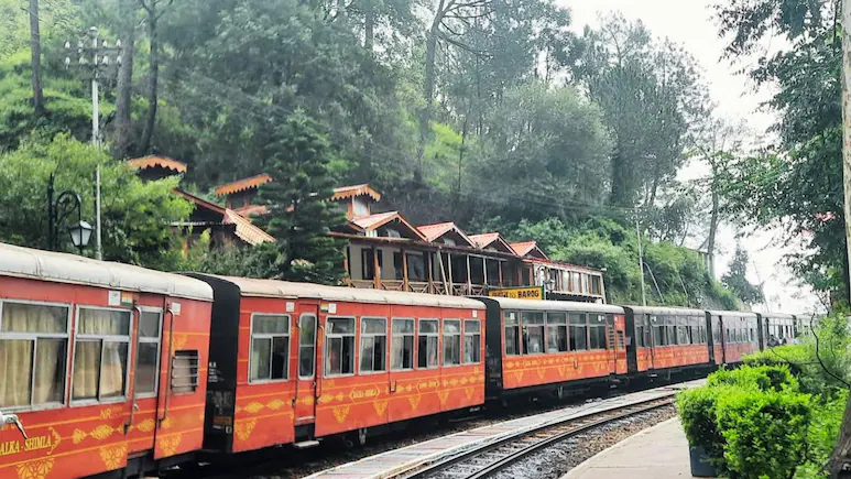 Ten trains on the Shimla-Kalka narrow gauge railway line -- a UNESCO World Heritage Site - were