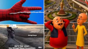 BJP Casts Insta Meme Net For Gen-Z Attention — Spider-Man, Motu-Patlu, And A Greek Drama