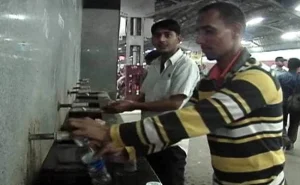 coli bacteria in drinking water from water coolers and unhygienic conditions in washrooms, among others