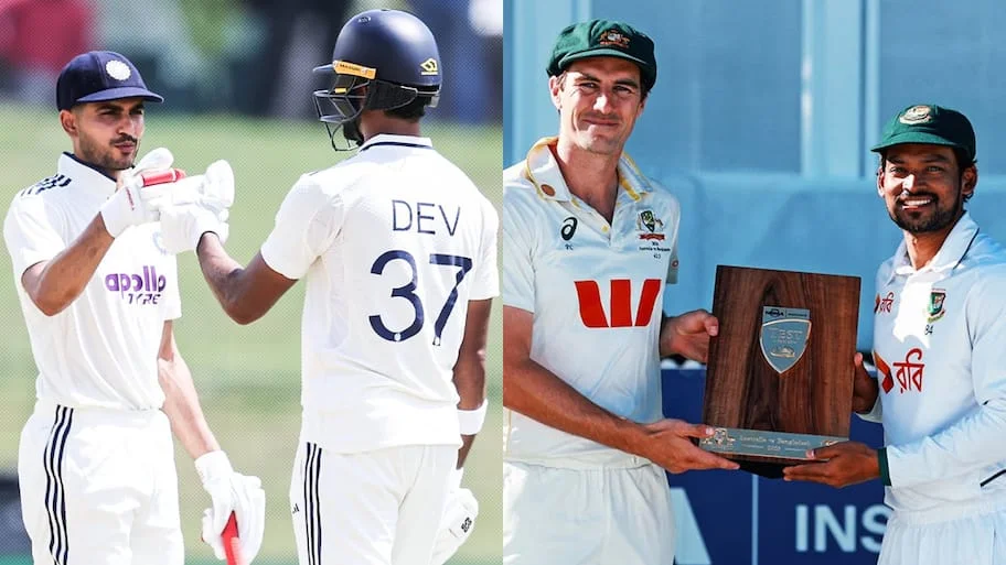 India were handed a slight advantage in their quest for a spot in the World Test Championship final