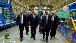 We remain committed to supporting India's aerospace vision," she said, including opportunities to expand