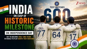 India will become only the third team in cricket history after England and Australia and the first
