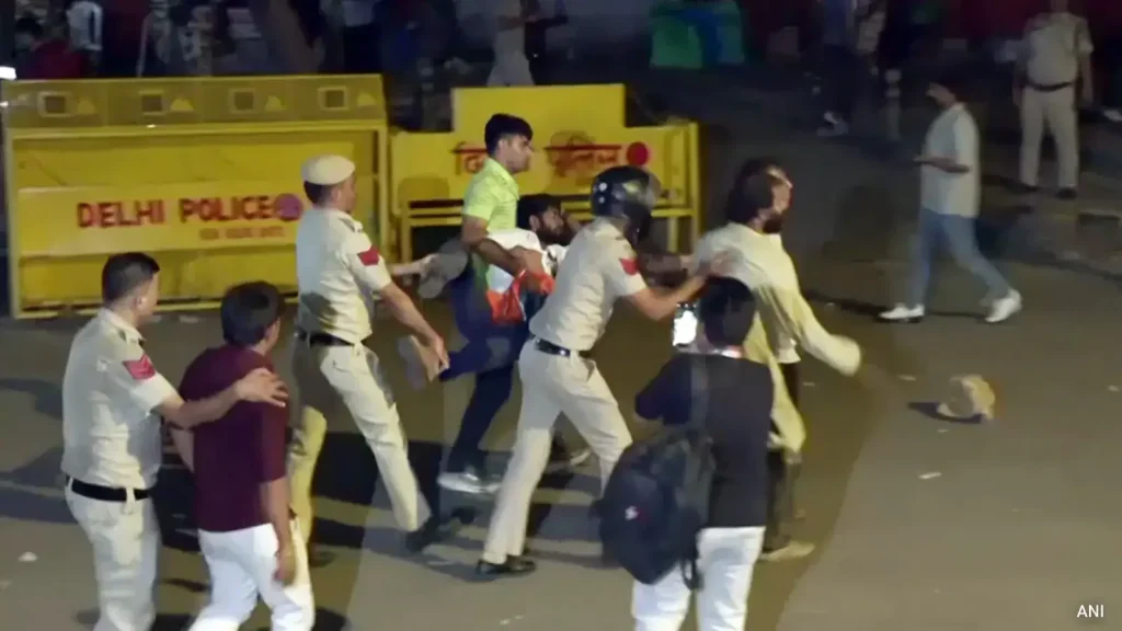 The Delhi Police said no permission had been granted for any protest, procession, demonstration