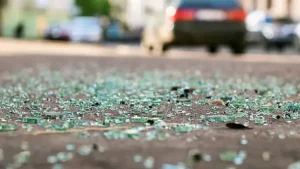 The impact severely damaged the traveller and left several passengers injured