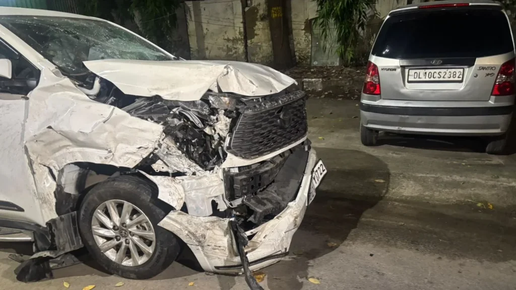 Two MLAs were among six people who were injured in a horrific road accident in the busy ITO area
