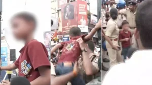 A six-year-old 'Gen Alpha' boy has stolen the limelight at the recent protests in Bihar