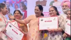 Delhi CM Rekha Gupta introduces Delhi Lakshmi Yojana; first 4,000 sanction letters distributed