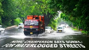 An absolute first: Top Delhi bureaucrat publicly argues 'sorry' for waterlogged streets