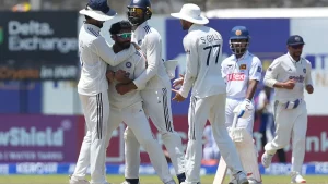 So you've got to give them a little bit of time to settle down into Test match cricket as compared