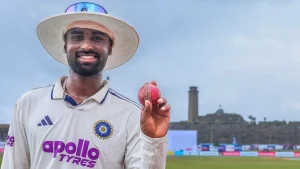 Young spinner Manav Suthar etched his name into cricket record books on Wednesday, August 19
