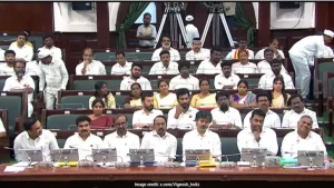 In the past no chief minister sat on the seat meant for ministers, according to a source