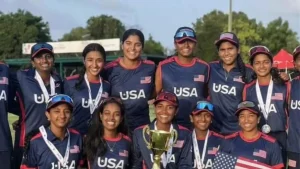 The United States have secured their place in the 2027 ICC Under-19 Women's T20 World Cup after winning