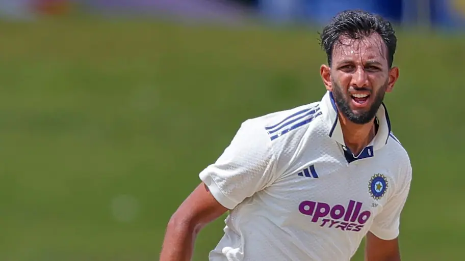 Fast bowler Prasidh Krishna was awarded the 'Impact Player of the Series' following India's 1-0
