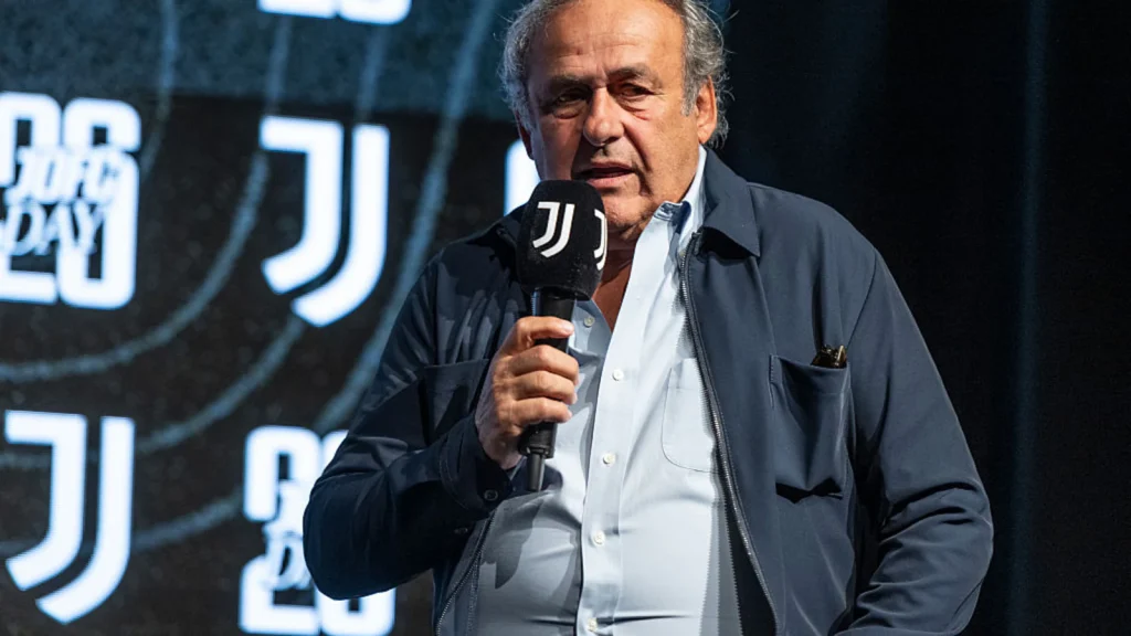 French football great Michel Platini said on Sunday FIFA president Gianni Infantino "must go"