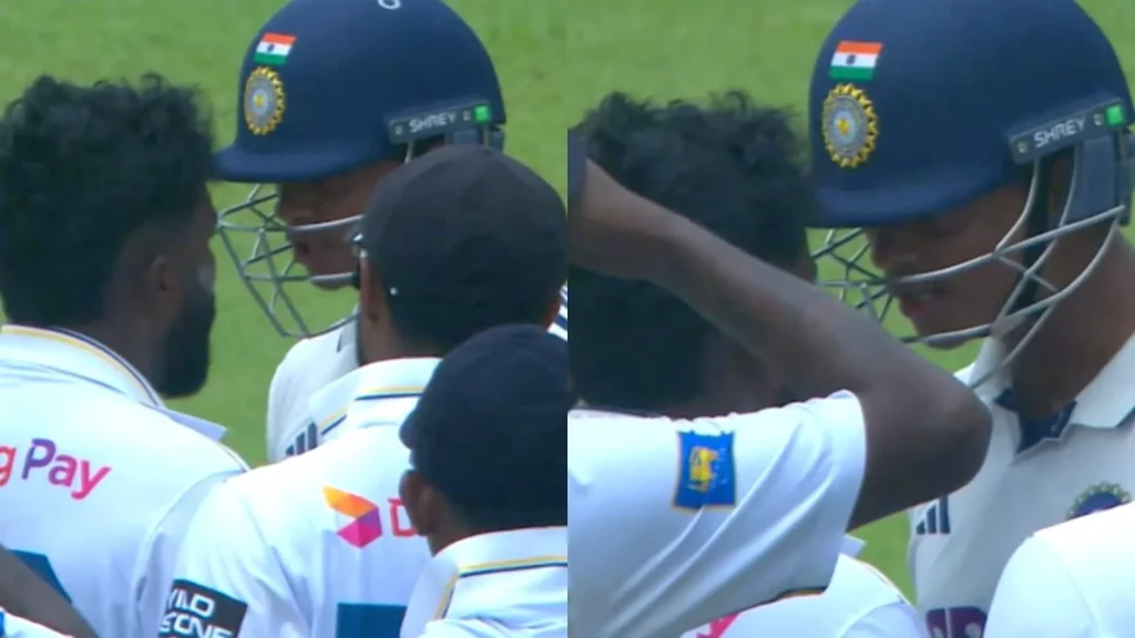 India opener Yashasvi Jaiswal got involved in a fiery exchange with Sri Lanka pacer Asitha Fernando