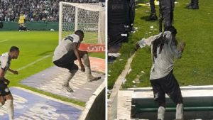 Brazilian football star falls in tunnel after 'worst celebration of all time': 'I got a bit carried away' -