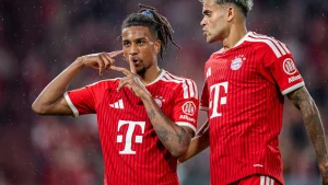 Michael Olise and Luis Diaz were among five goalscorers as Bayern Munich cruised to a 5-1 home