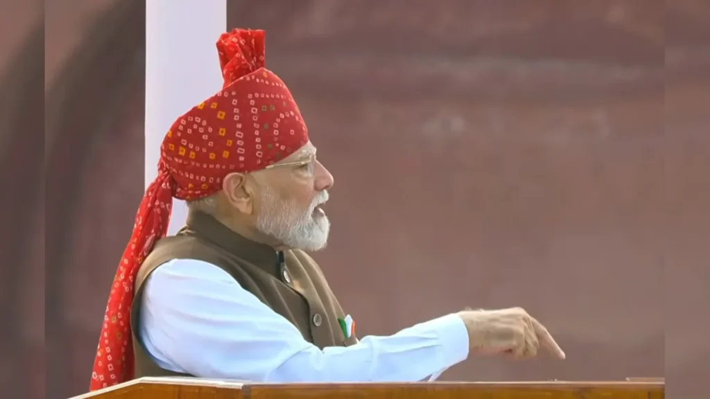 Talking about his government's resolve to make India self-reliant, PM Modi highlighted the country's