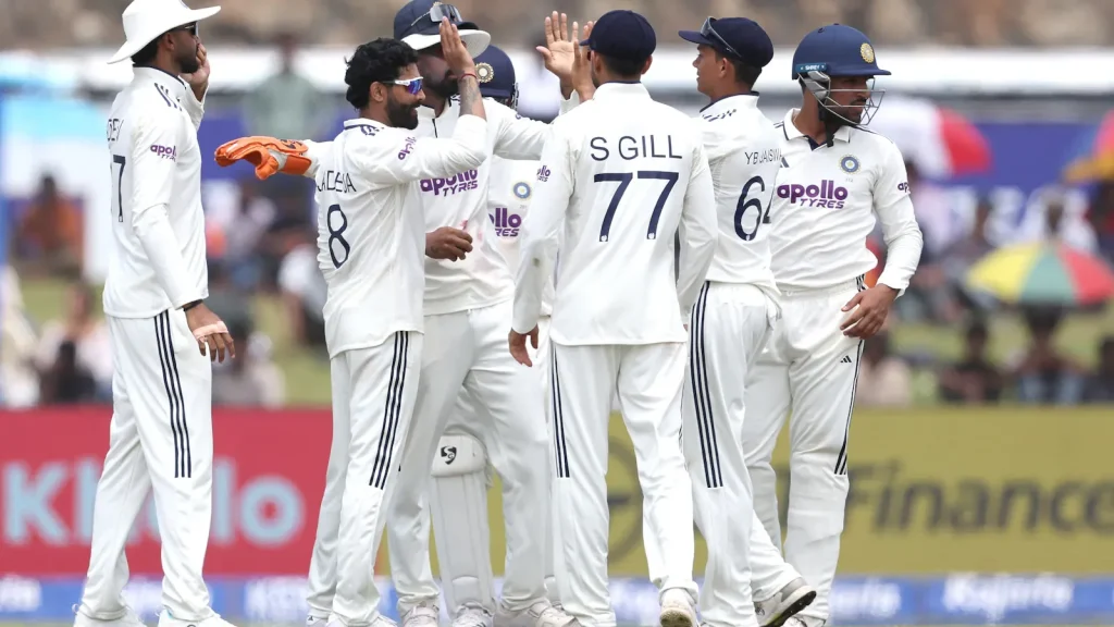 India are in a good position in the first Test after taking a lead of more than 170 runs against Sri