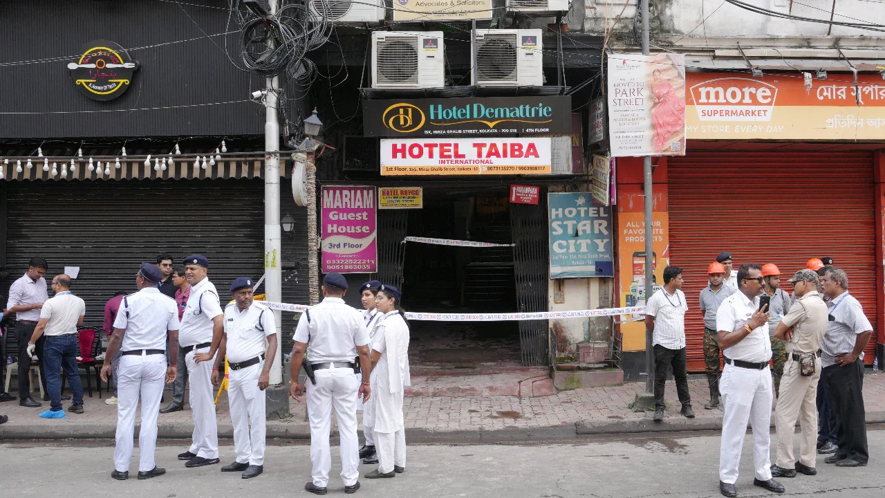 Police said nine people, including a child and two women, died in the incident, while around 60 others were rescued from the building.