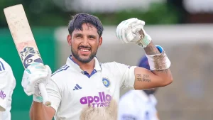 Young Indian wicketkeeper-batter Dhruv Jurel etched his name into the record books on Day 2