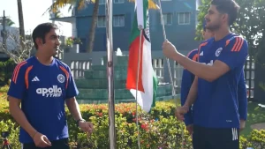 After electing to bat first against Sri Lanka, Gill had expressed immense pride in leading India