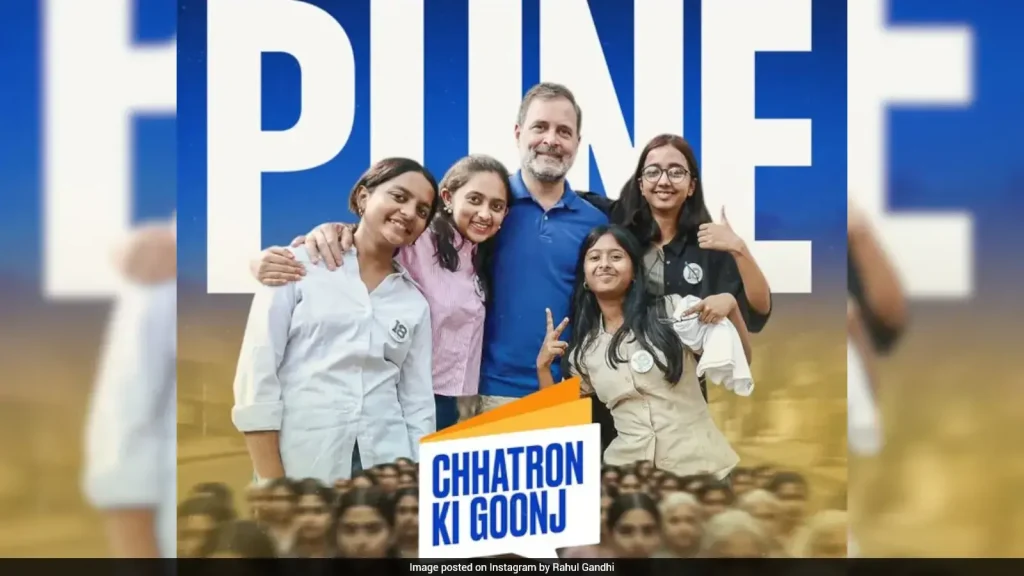 Senior Congress leader Rahul Gandhi has been leaning into this shift, reshaping his youth outreach