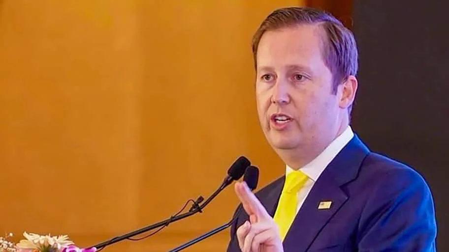 United States Ambassador to India and Special Envoy for South and Central Asia Sergio Gor is due