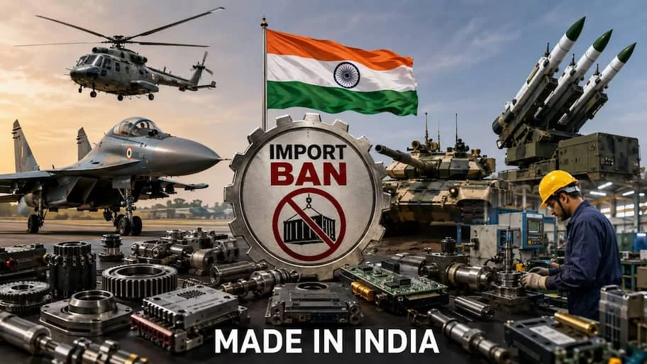 The sixth positive indigenisation list is a notification issued by the Ministry of Defence to prohibit