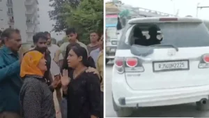 A team of Cockroach Janta Party (CJP) leaders was attacked and chased out of a village in Jaipur when