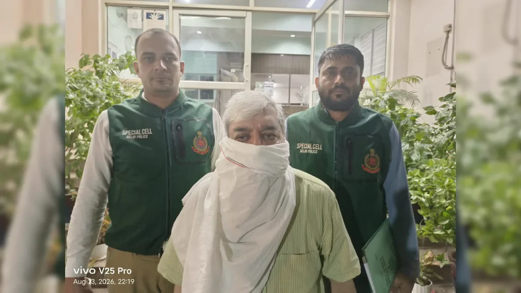 A 72-year-old man, who had been on the run for nearly 15 years in connection with an extortion case, has