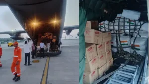 The flight also included a team of doctors and paramedics to provide necessary medical support