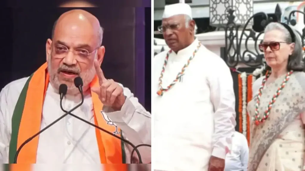 Shah accused the Congress of reviving its "extreme policy of appeasement" after the Congress Working