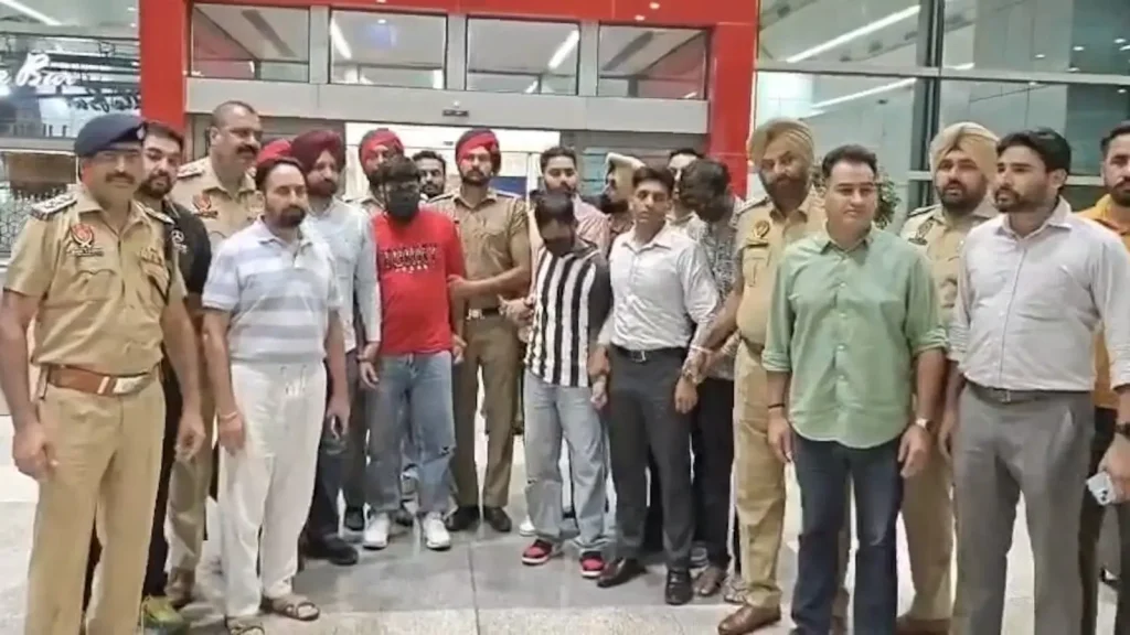 Punjab Police, in coordination with central agencies, has secured the deportation of three alleged