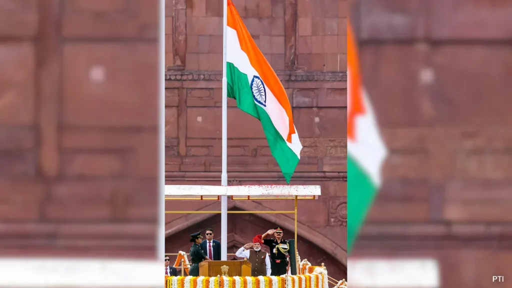 The 80th Independence Day of the nation was celebrated with flag-hoisting ceremonies across India