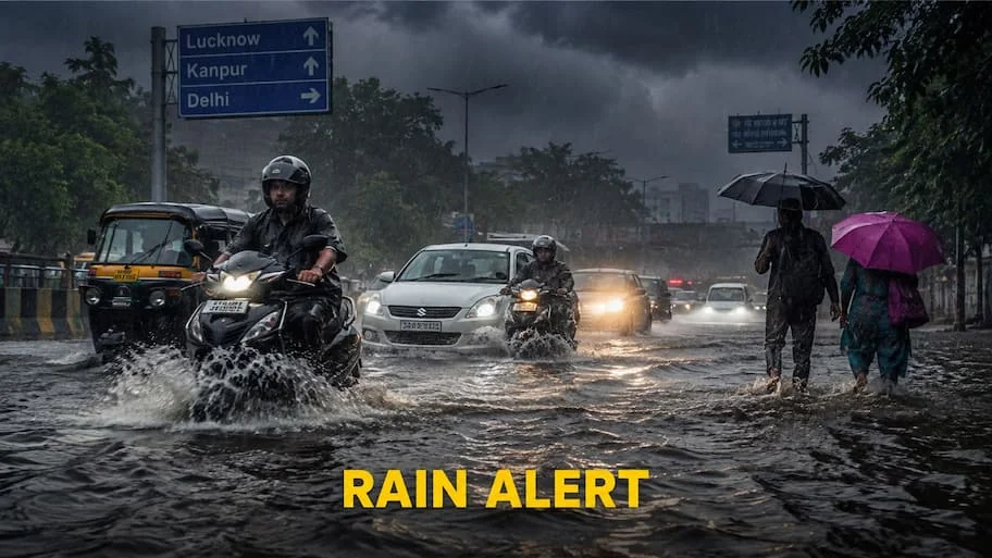 An active low-pressure area over northeastern Madhya Pradesh will bring heavy to very heavy rainfall