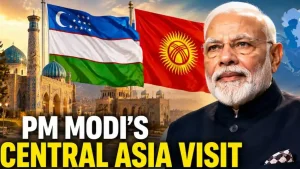 Prime Minister Narendra Modi begins a four-day visit to Uzbekistan and Kyrgyzstan on Saturday