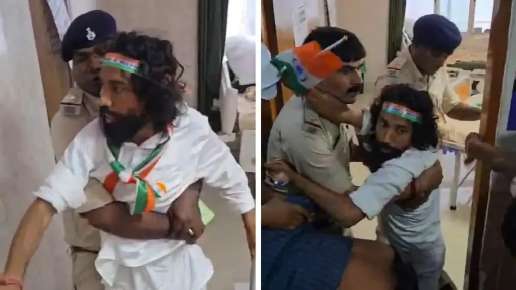 After expressing my desire to participate in the flag hoisting and Tiranga March organised