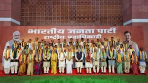Sharing pictures of the meeting on X, PM Modi said, "Organisational meetings are all about new ideas
