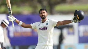 During his historic knock, Padikkal became only the third Indian batter to register 150 or more runs