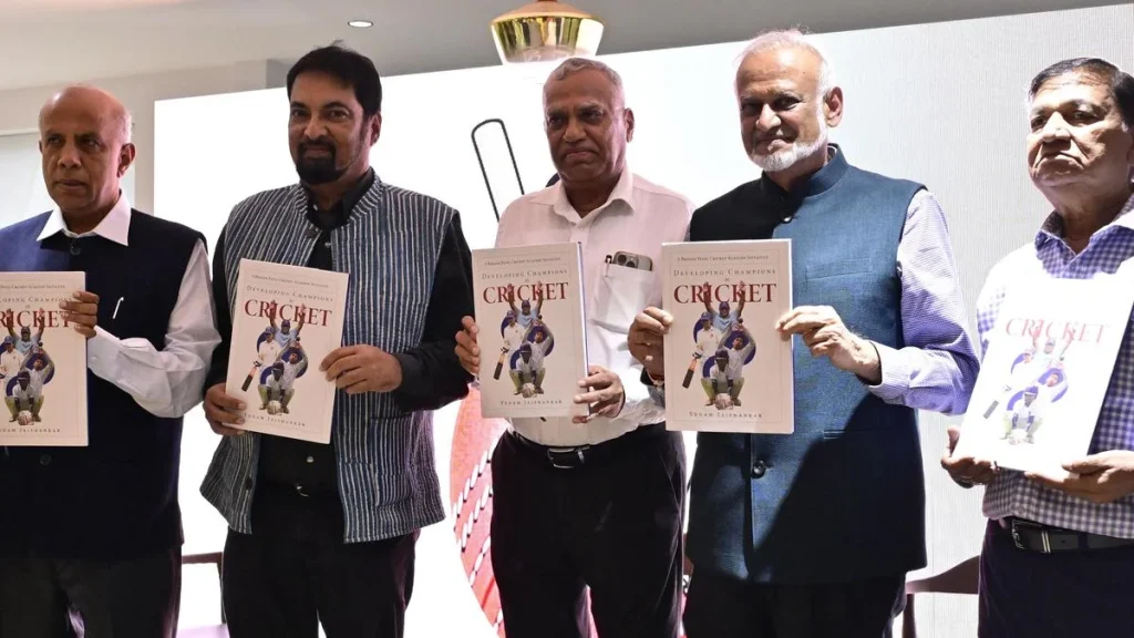 Developing Champions in Cricket book released: Governance and business analysis