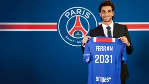 Spain international Ferran Torres, who scored the only goal in last month's World Cup final, signed