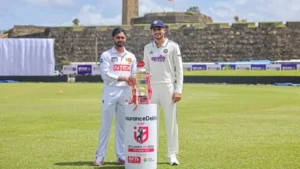 India won the toss and elected to bat first against Sri Lanka in the first Test at the Galle
