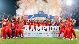 Chasing 183 for victory, South Delhi Superstarz reached 186/3 in just 18.2 overs, completing