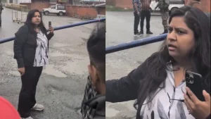 Speaking to NDTV for the first time since the video went viral, the woman said she regretted her remarks