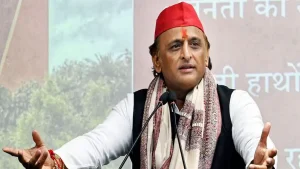 Akhilesh Yadav, the chief of the Samajwadi Party, expressed his outrage on Sunday over