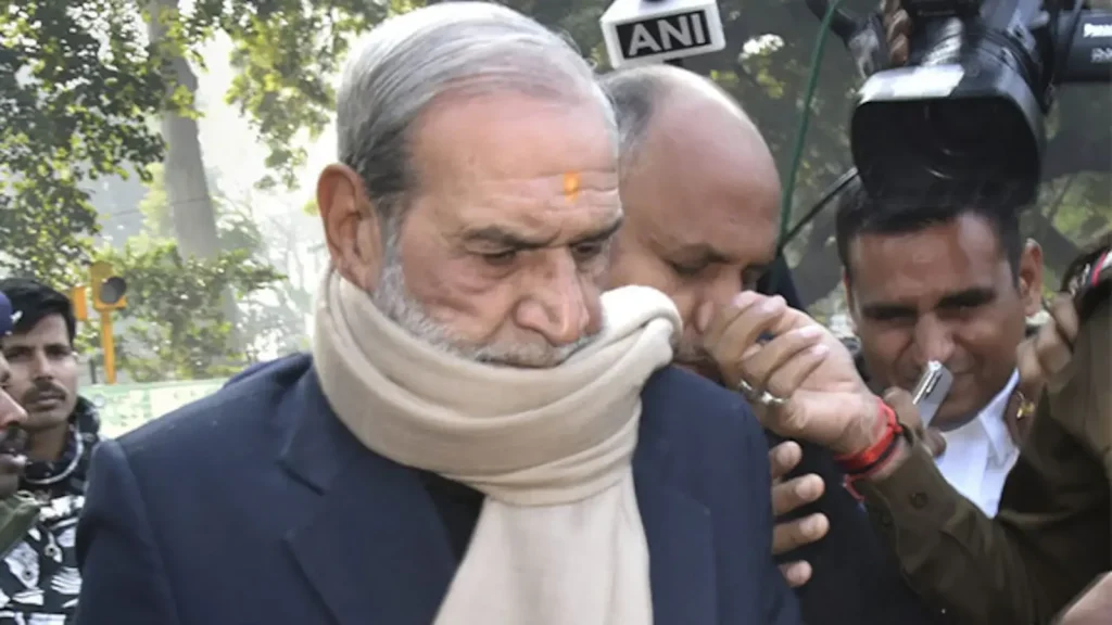 AAP leader Baltej Pannu said that Sajjan Kumar's death had exposed Congress's "real confronts