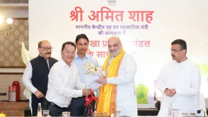 He made this statement during a high-level interaction with representatives of political parties