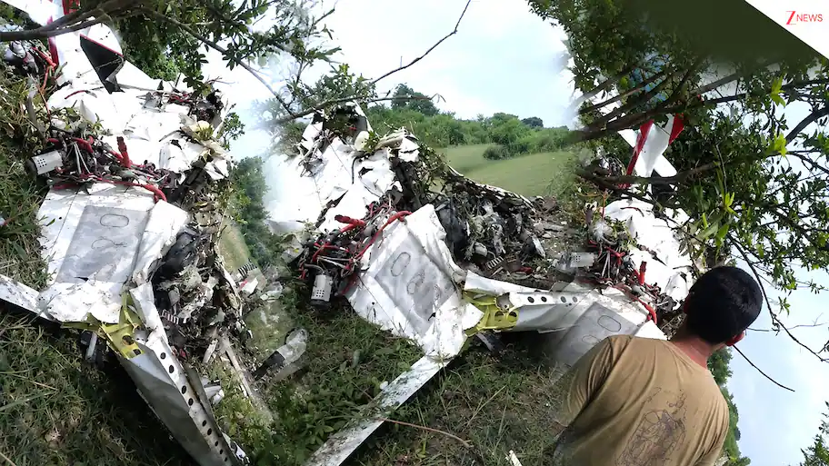 Twin-engine training aircraft crashes, claiming lives of instructor and trainee — Tragedy in Kanpur
